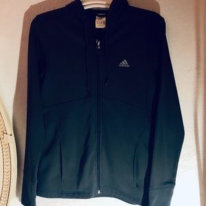 ADIDAS-Womens Zip Up Hoodie